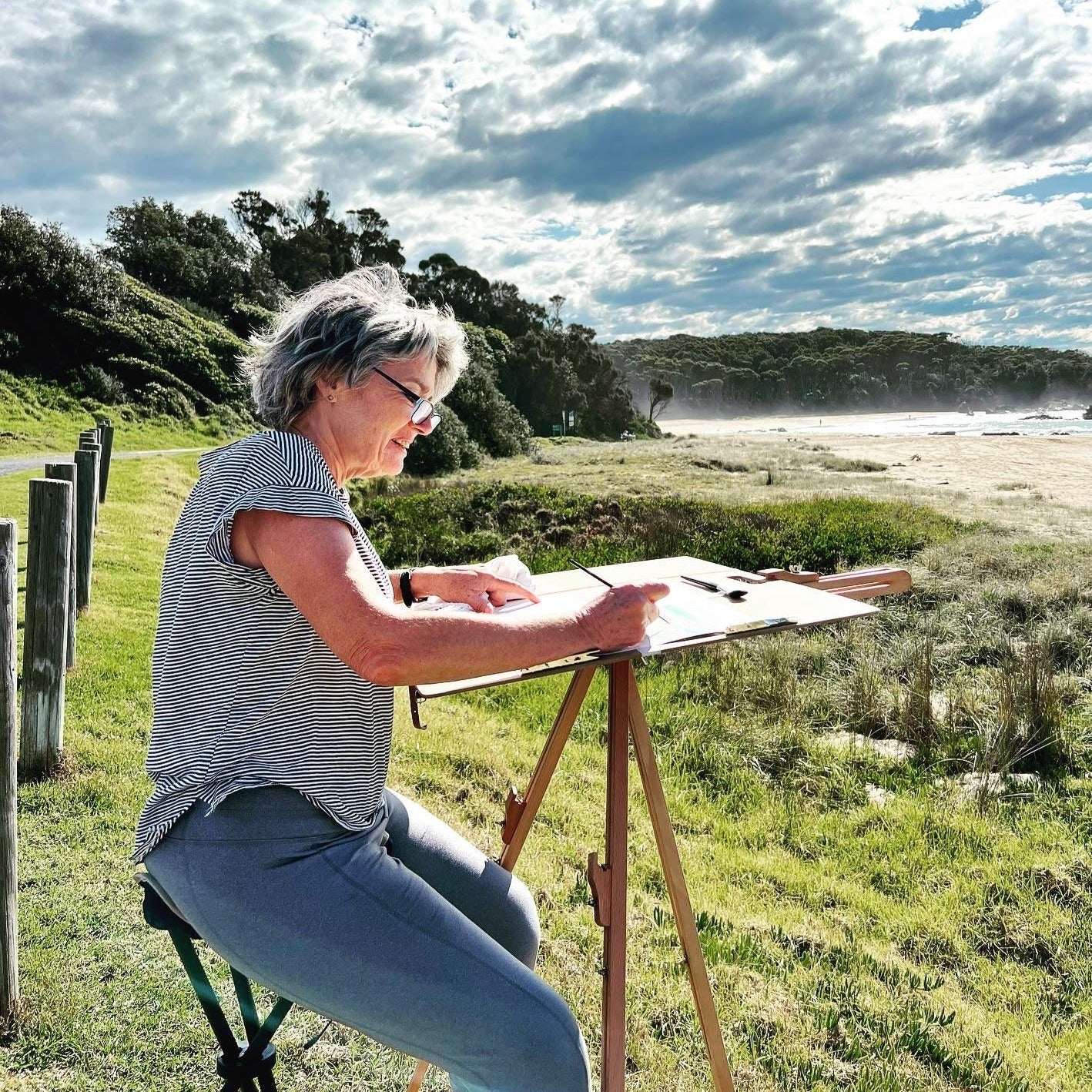 Landscape Drawing and Painting