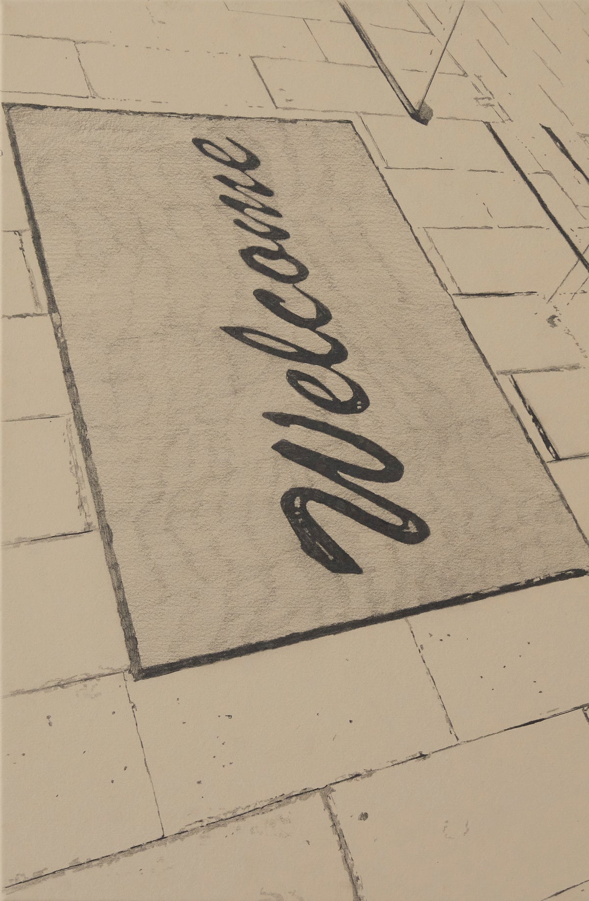 Welcome mat by Bethany Shanahan