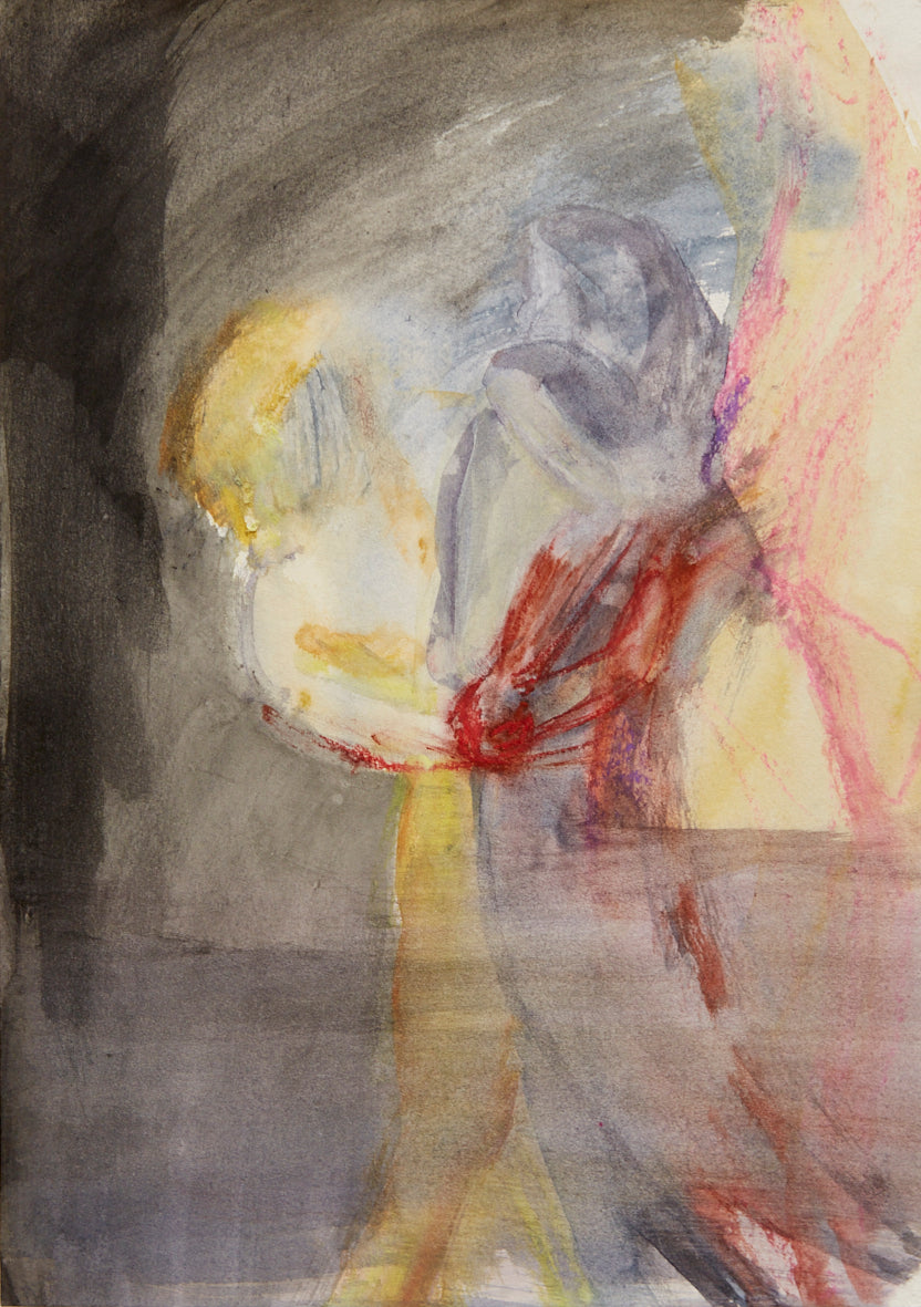 Wrestling with an Angel II by Mary Benvenuto