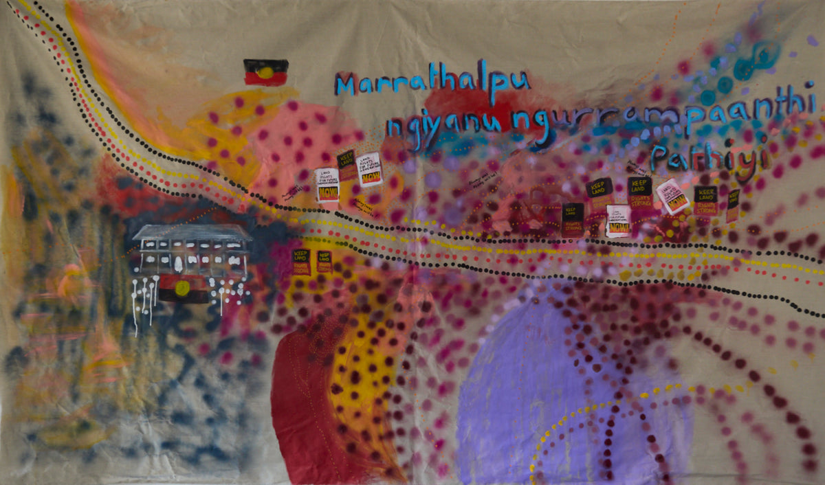 Marrathalpu (since time began) in Ngiyampaa language by Mea-mei Stanbury