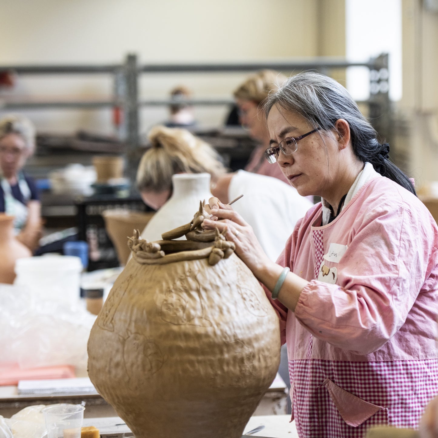 Experimental Sculpture in Clay