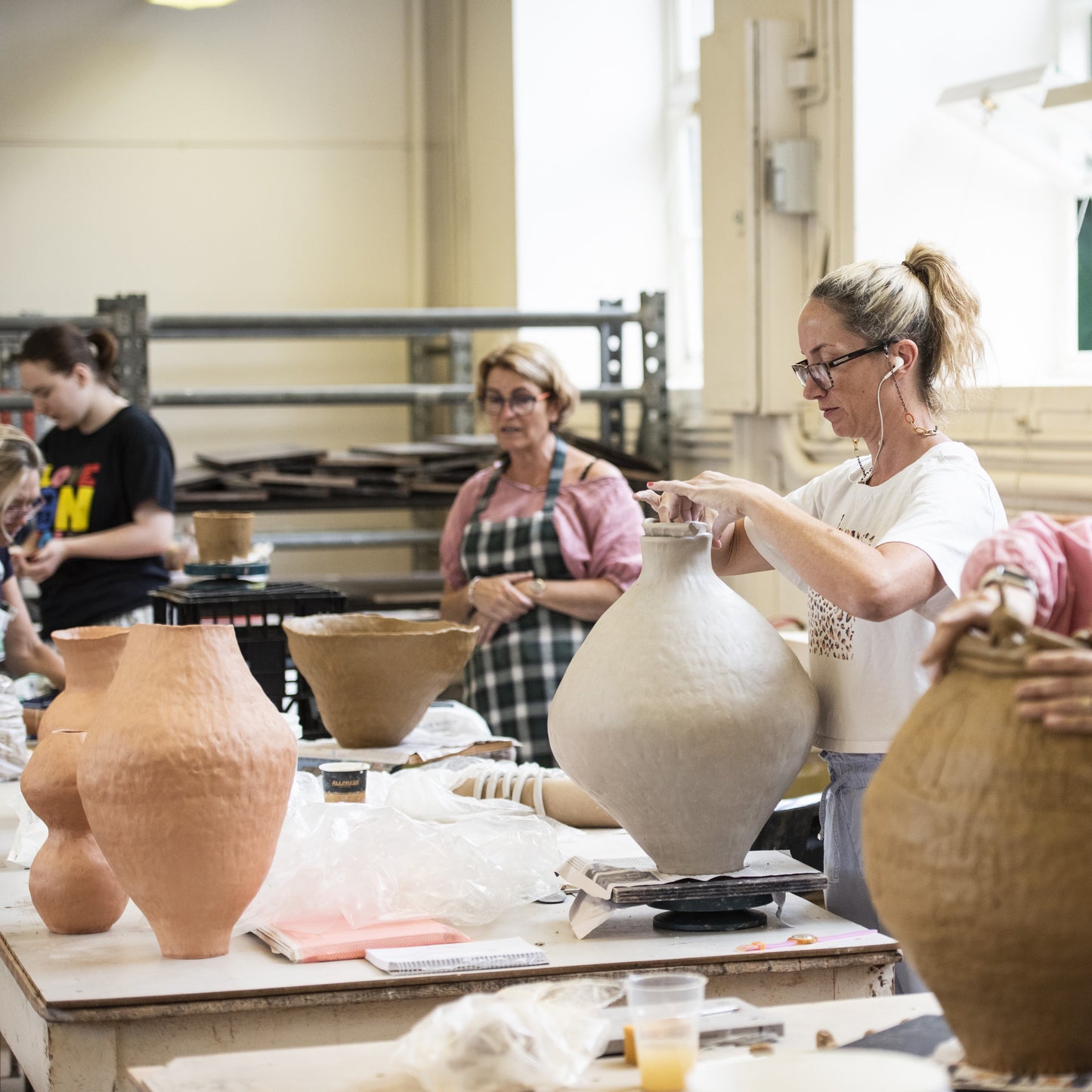 Experimental Sculpture in Clay