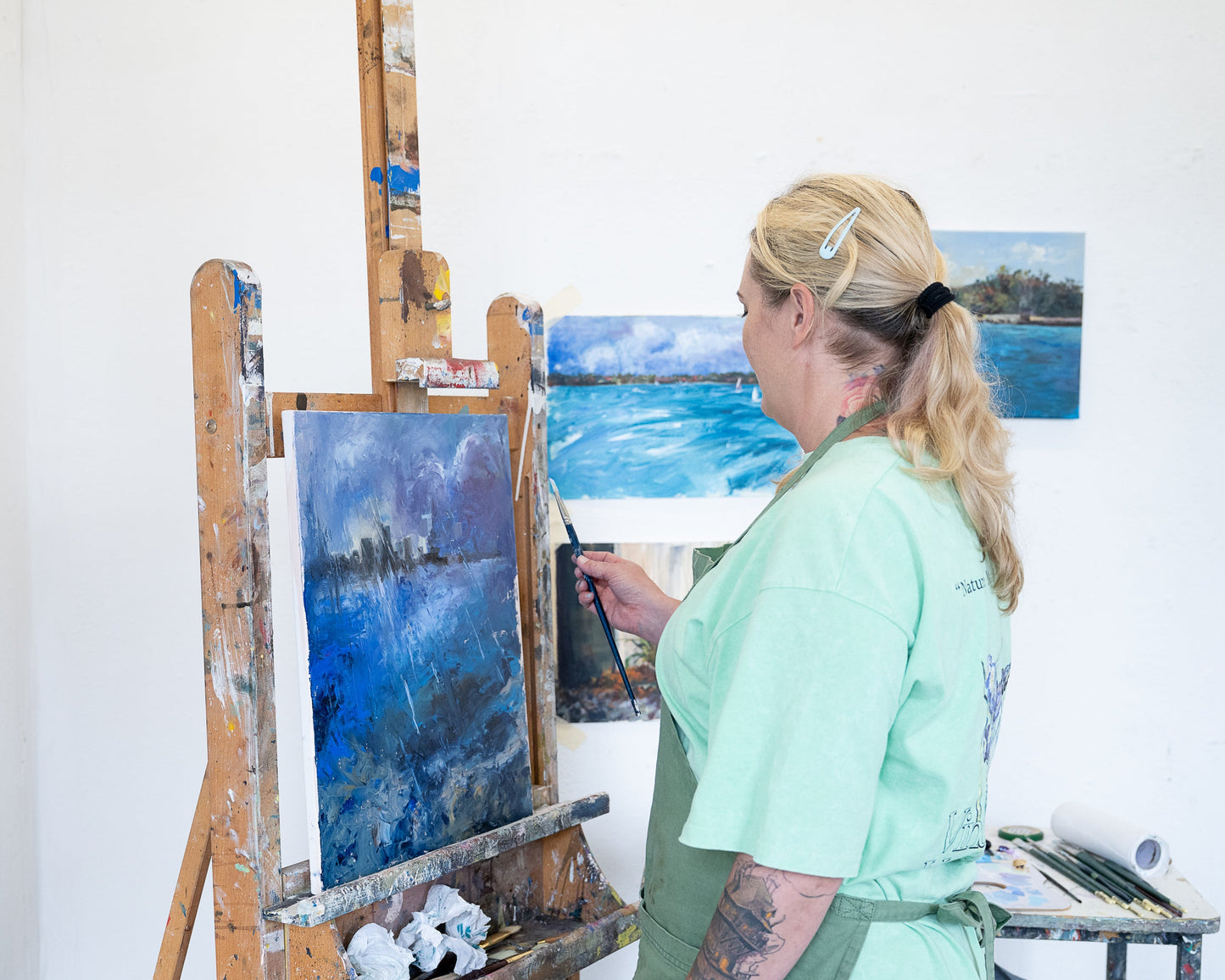 Landscape Painting: On-location and in-studio