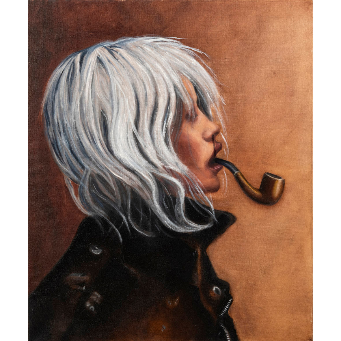 This is not a Woman with a Pipe