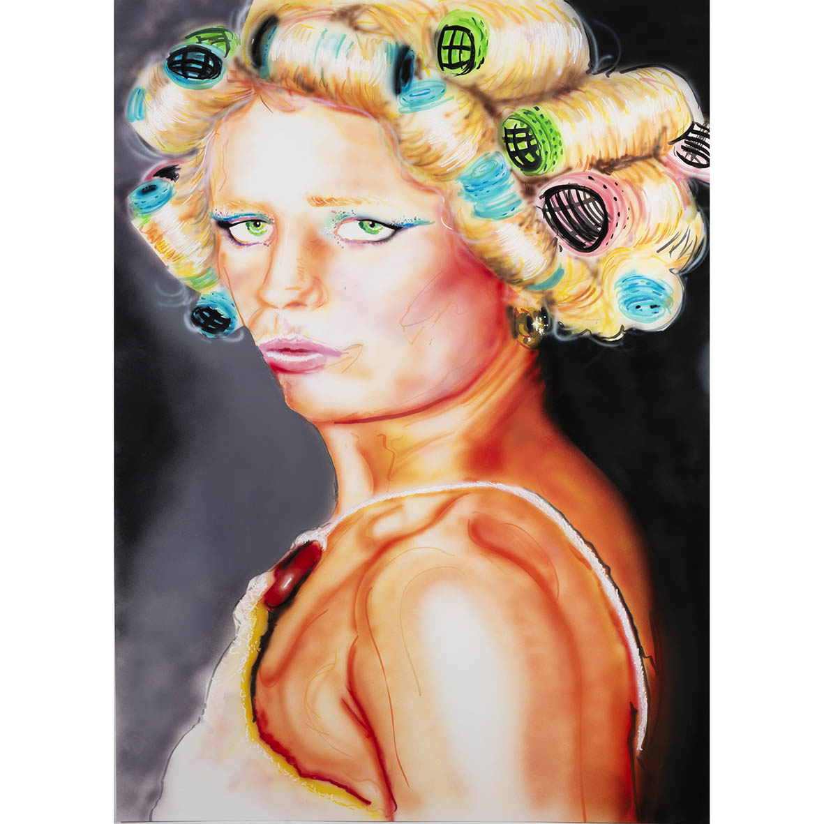 Tresor Murace | Painting | Amy Hair-rollers