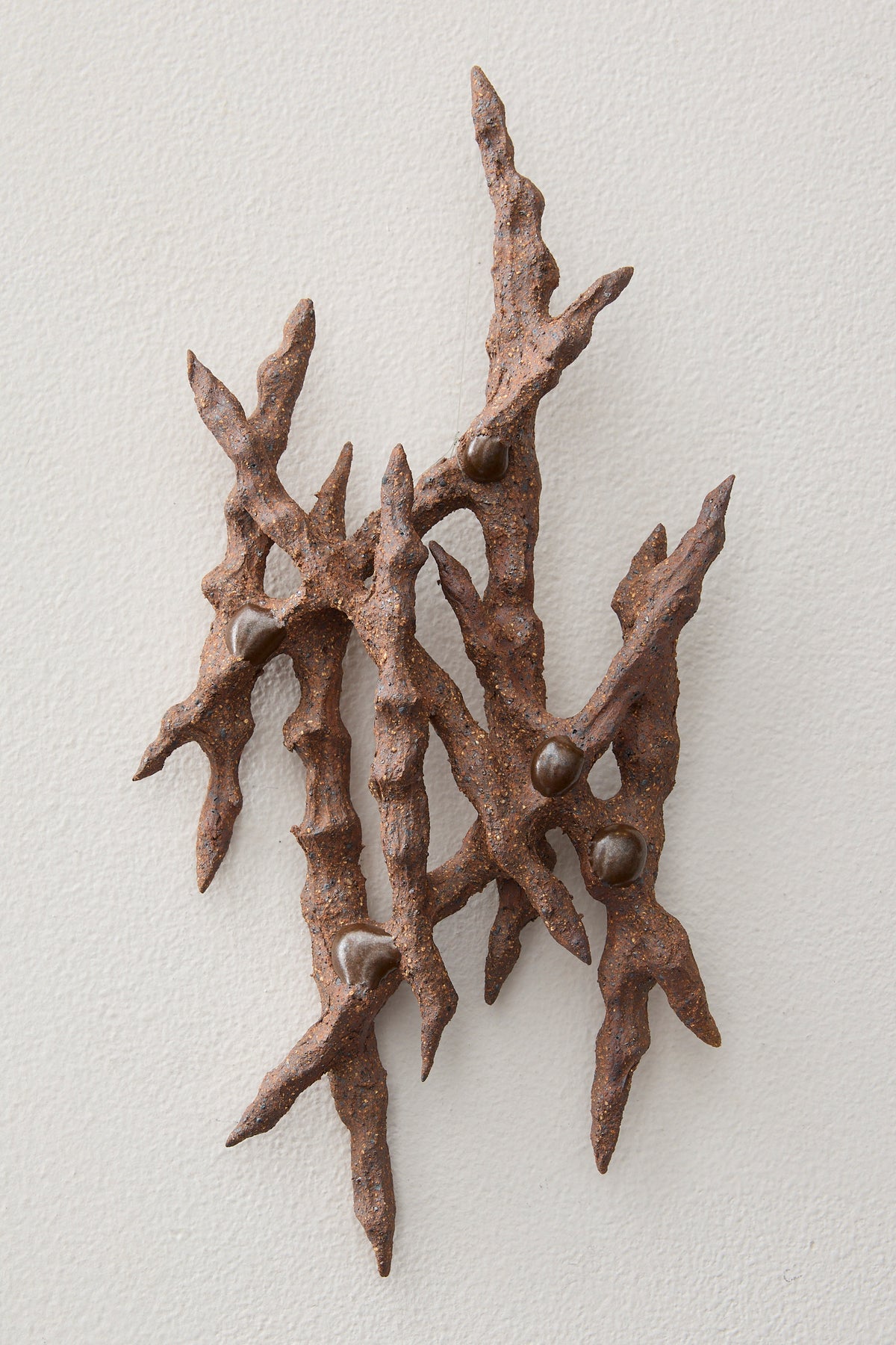 Knots: Material Studies (Iron Oxide) 1 by Bianca Seeto