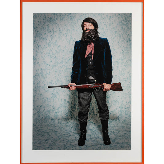 Ange Harry Bateman | Drawing | Dragging Time: Bushranger