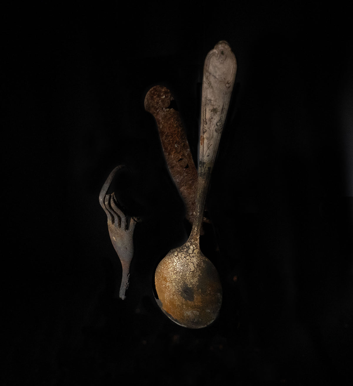 Memento Bushfire (Gabrielle's Cutlery) by Fiona Henderson