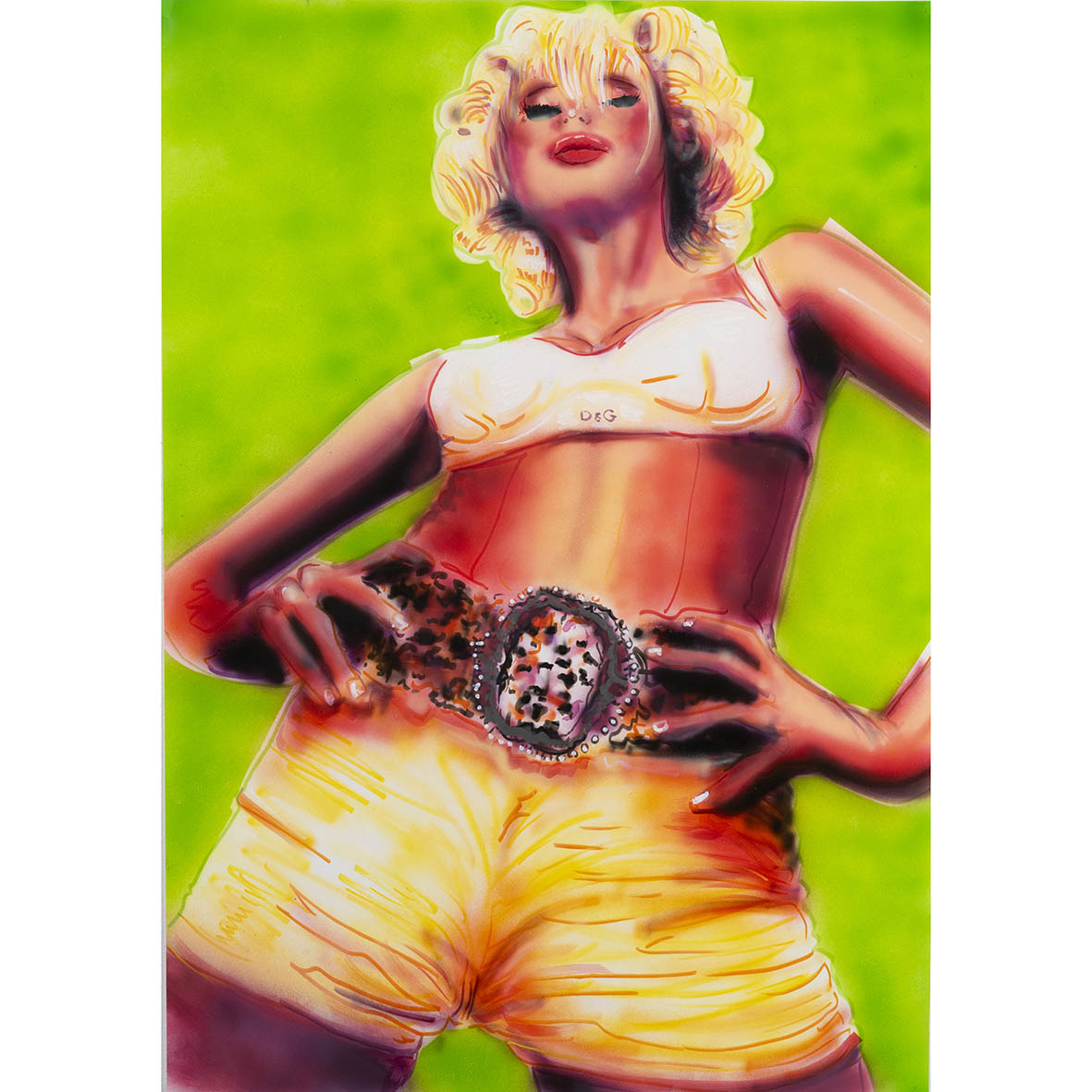Tresor Murace | Painting | Frances Lime Green