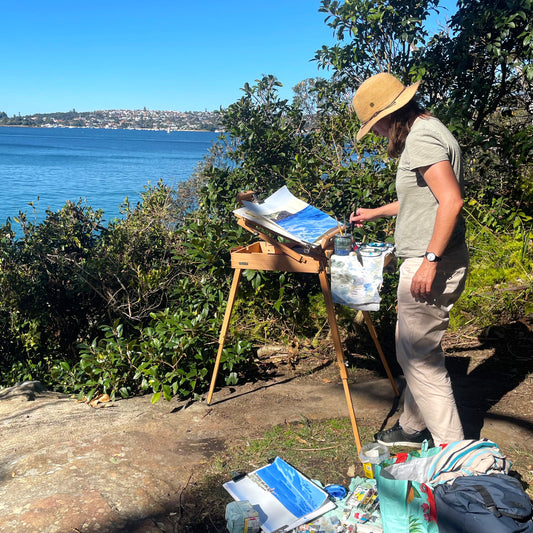Contemporary Landscape Painting: On-location and in-studio