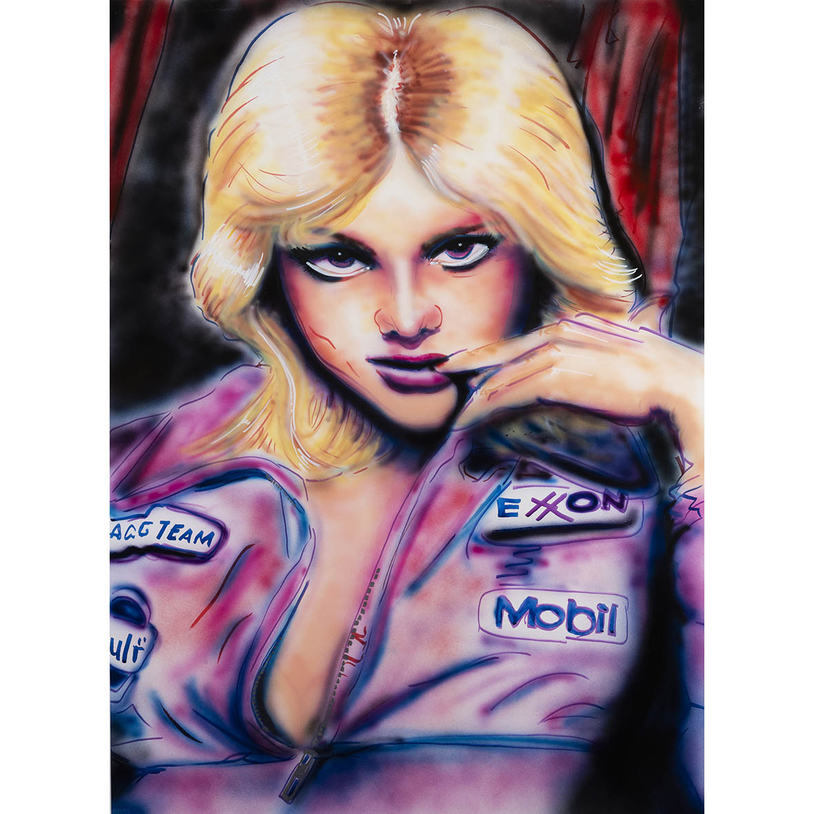 Tresor Murace | Painting | Hot Car Girl