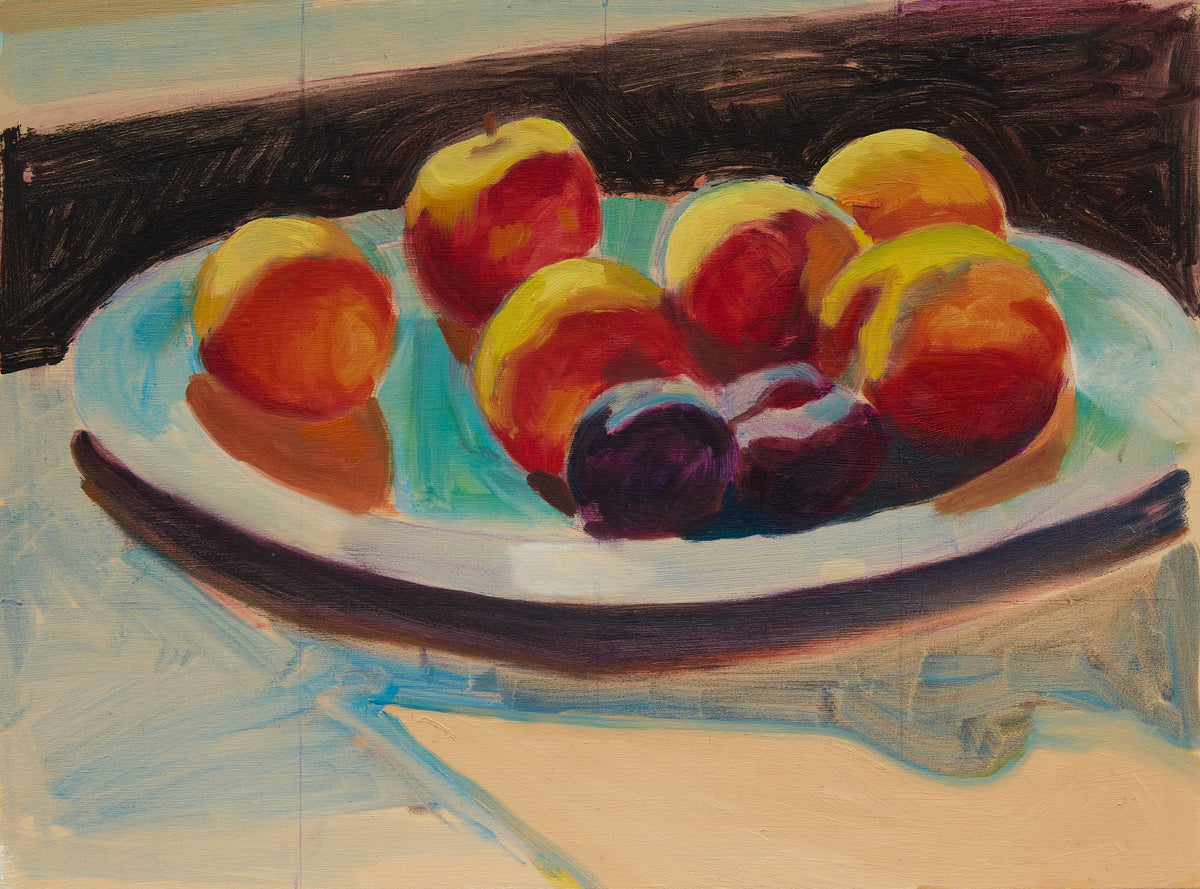 Still Life with Blue Bowl by Jon Potter