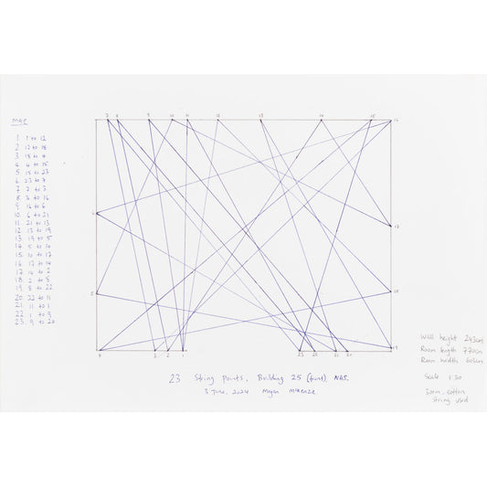 Map of 23 String Points