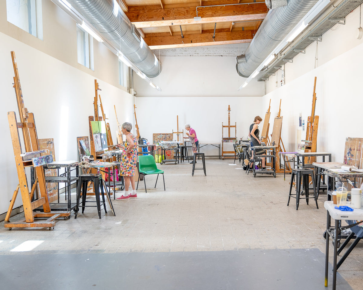 Painting Foundations: Drawing into Paint