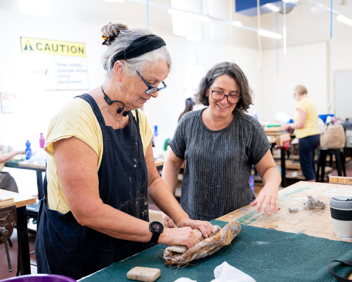 Sculptural Feltmaking