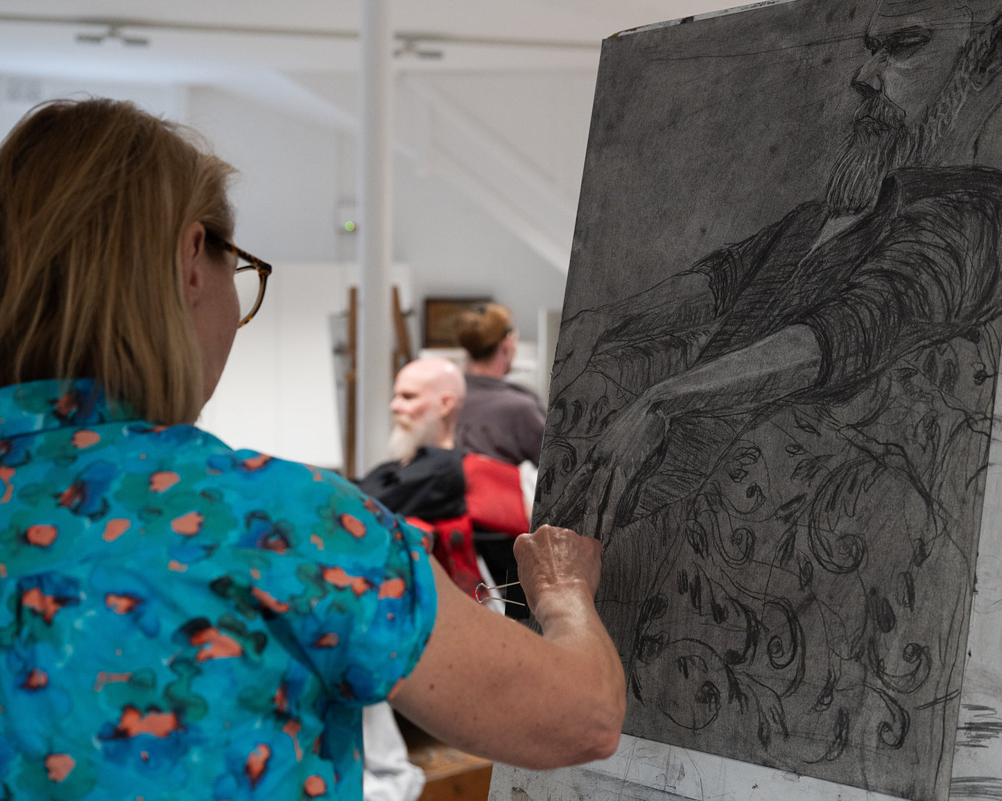 Portrait Drawing: From Sketches to Sustained Studies