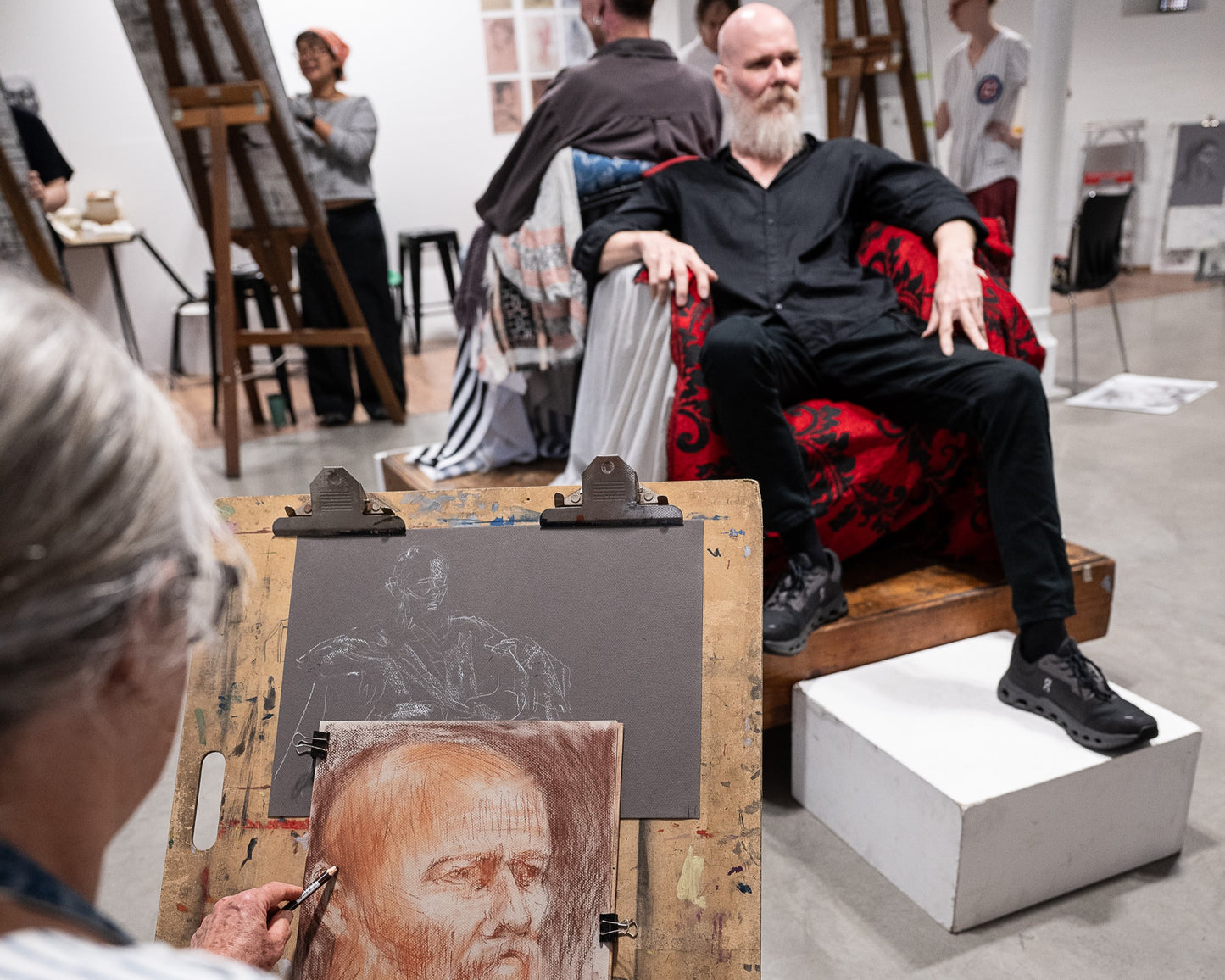 Portrait Drawing: From Sketches to Sustained Studies