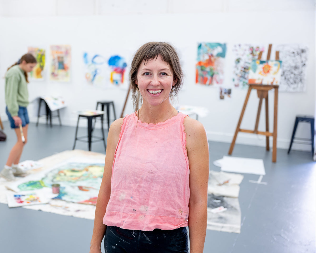 Painting Foundations: Drawing into Paint