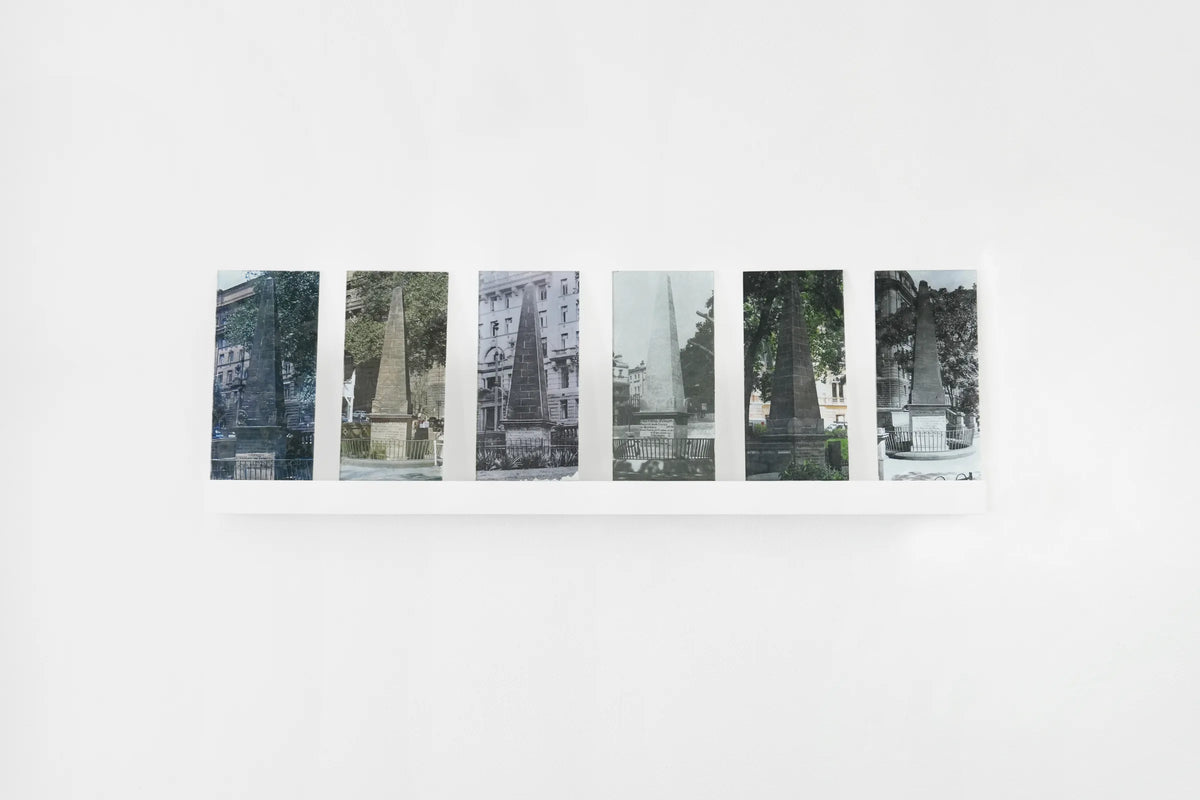 Sediments 0.3 (Obelisk of Distances, 1818) by Sarah R. Serfati