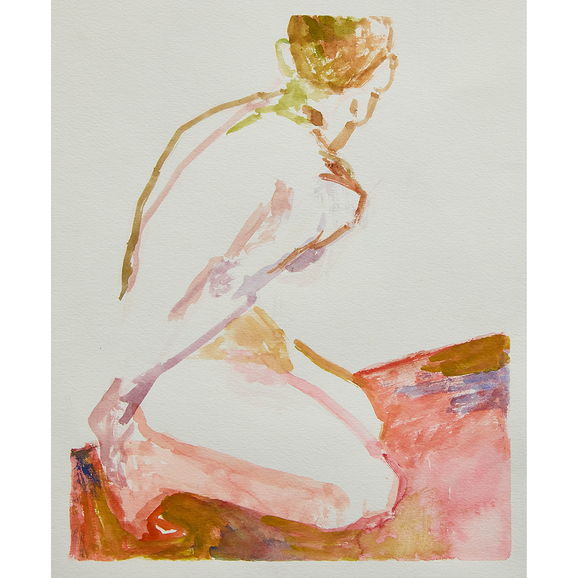 Kneeling Figure