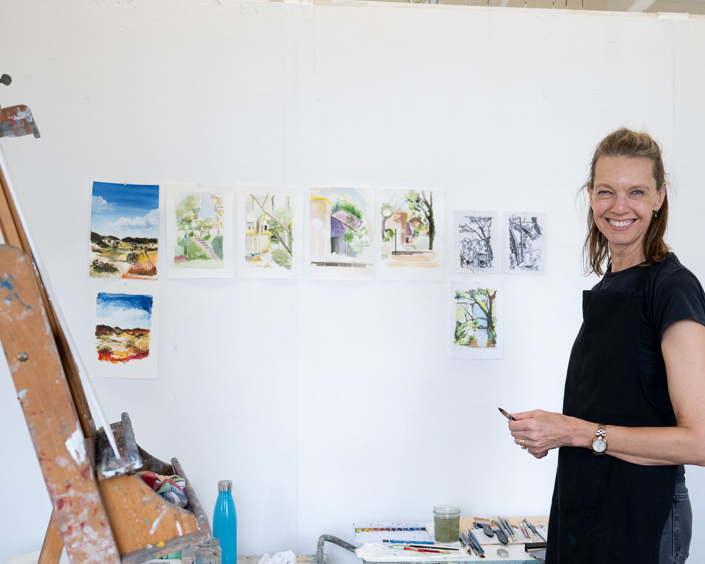 Landscape Painting: On-location and in-studio