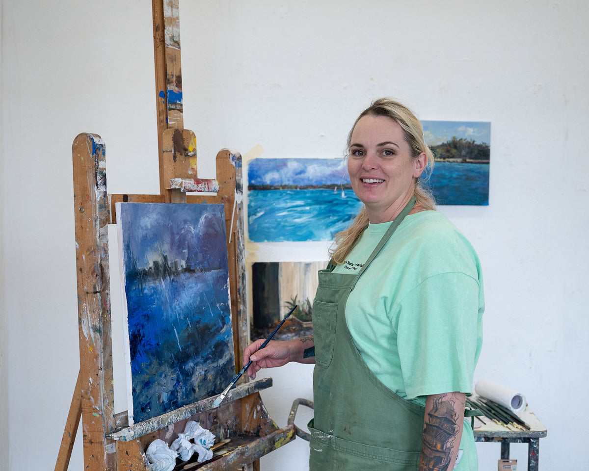 Contemporary Landscape Painting: On-location and in-studio