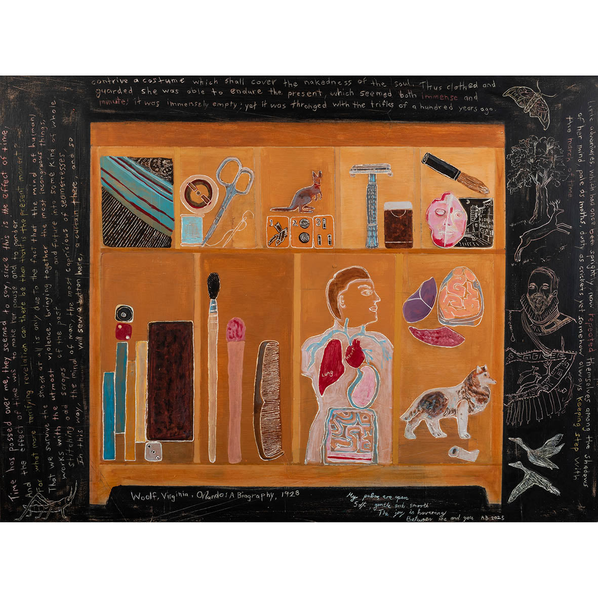 Ange Harry Bateman | Drawing | Time has passed over me