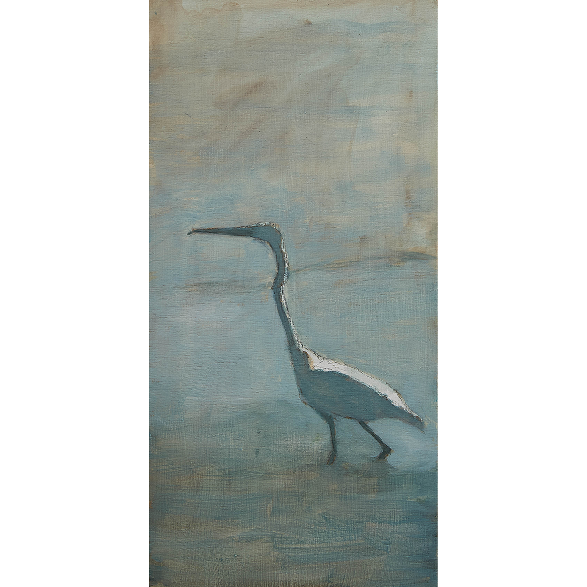 Heron with the fish