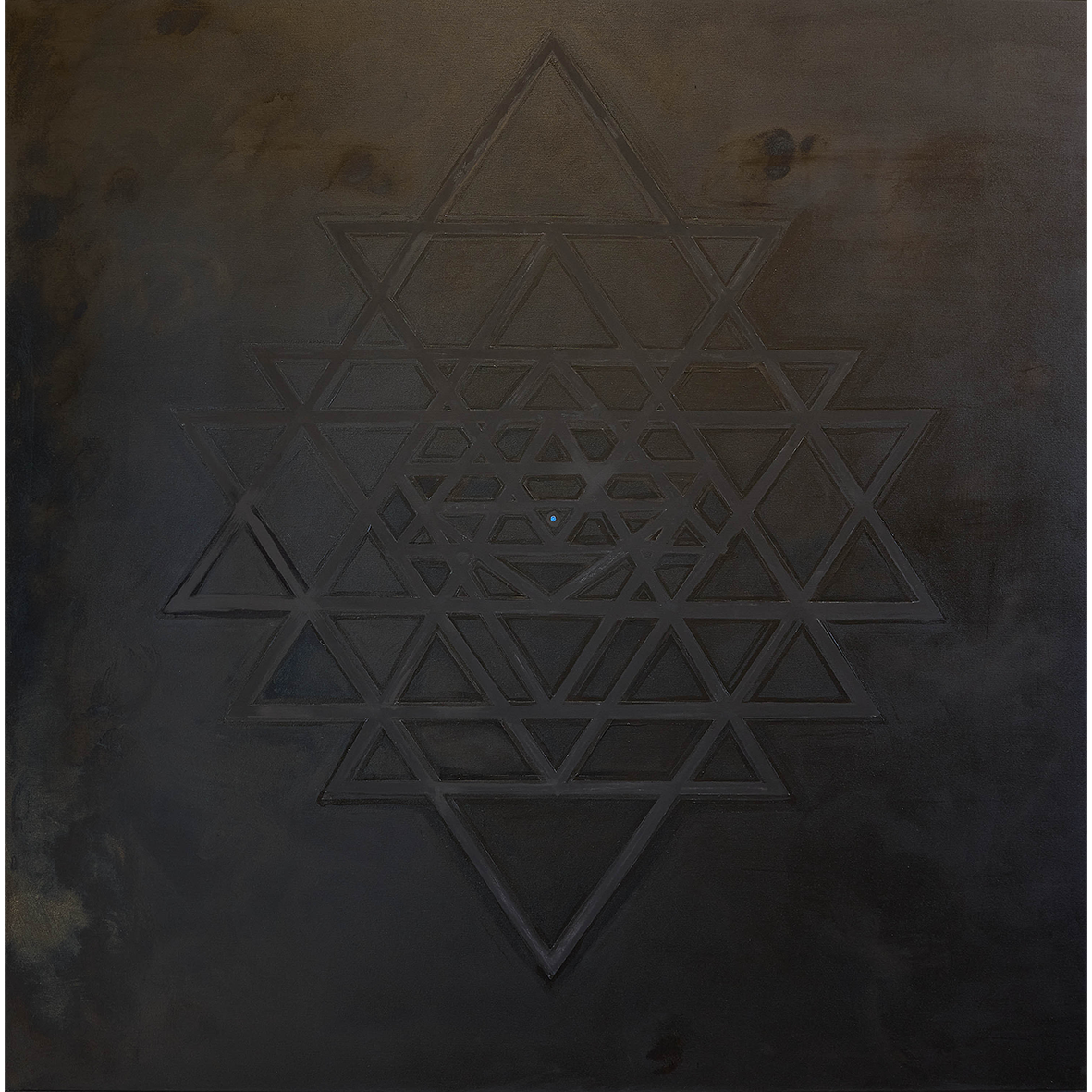 Sri Yantra in Black