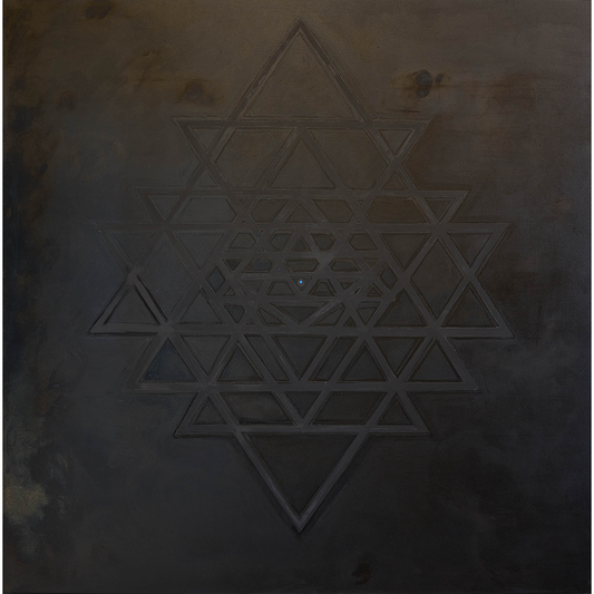 Sri Yantra in Black