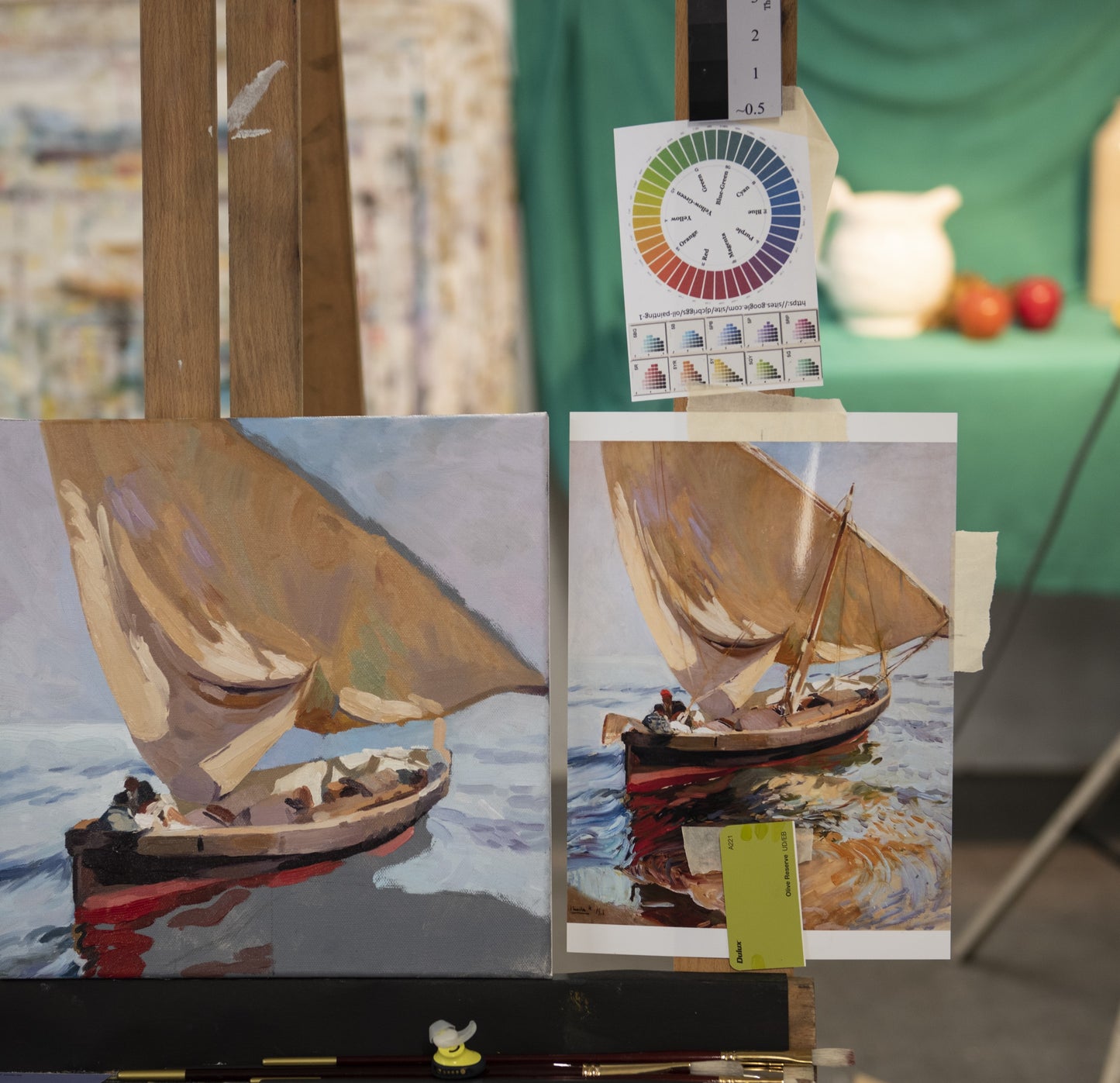 Oil Painting with Colour and Light