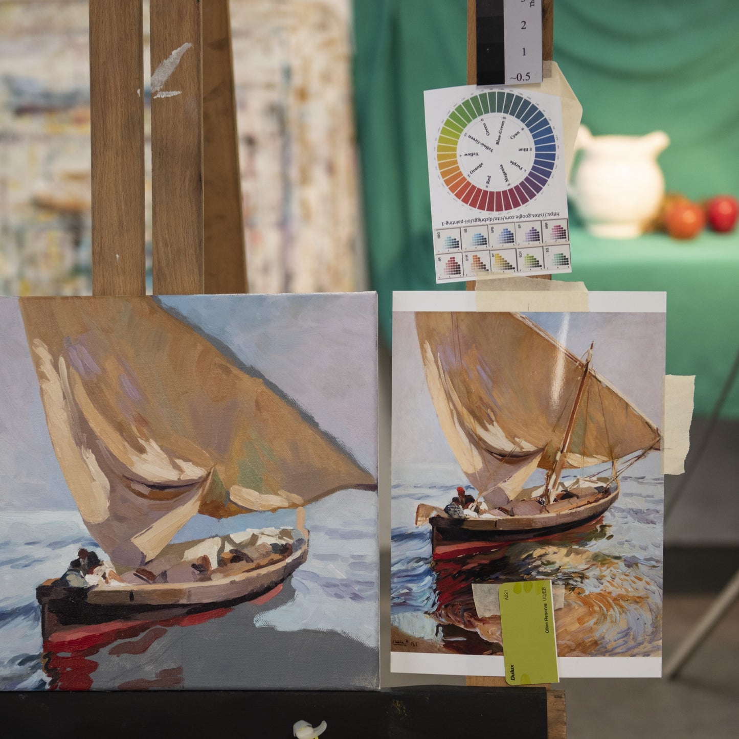 Oil Painting with Colour and Light