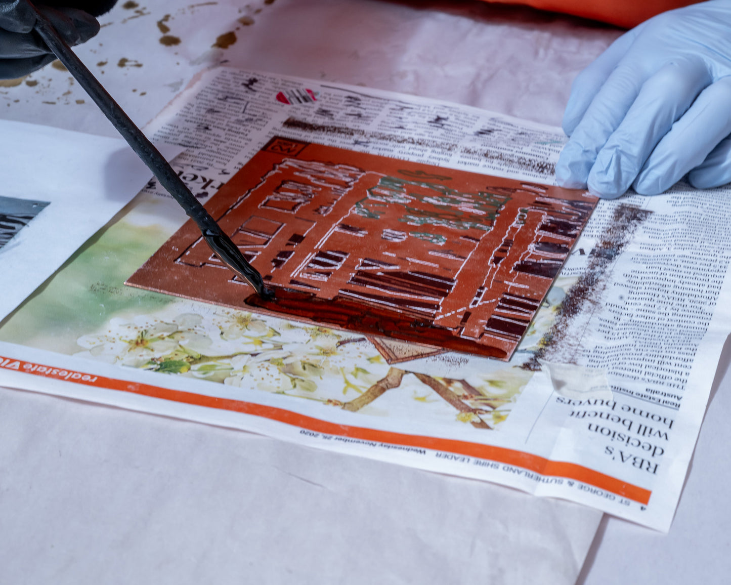 Step into Etching: Line, Tone & Texture