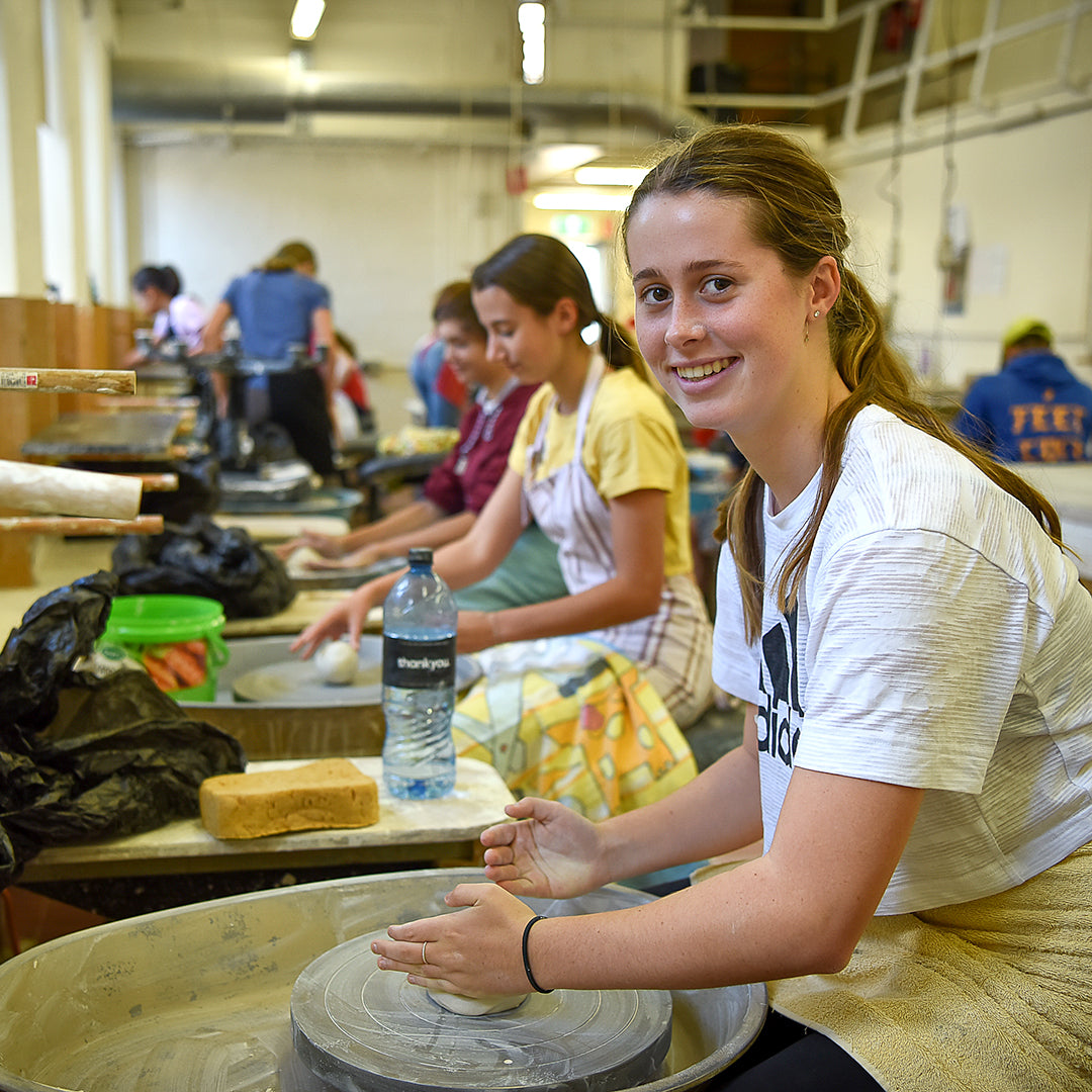 Art Club Intensive - Wheelthrowing 101: Shaping Clay with Motion